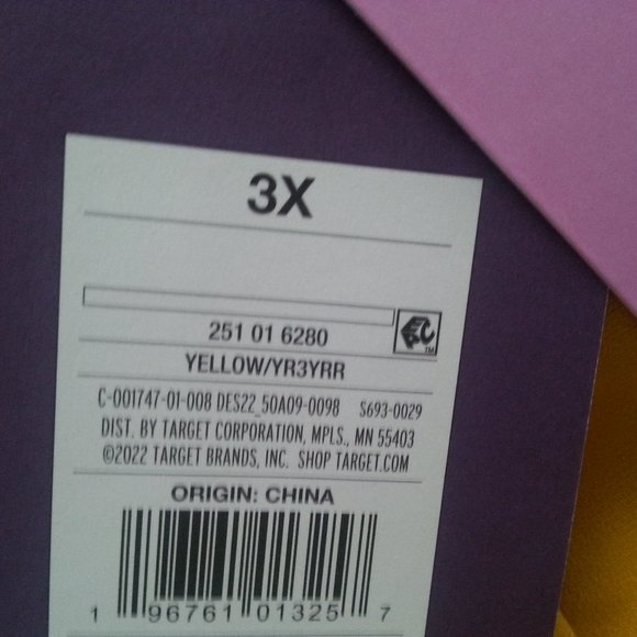 Sergio Hudson High Waist Wide Leg Trousers for Target Yellow Plus Size 3X - Picture 4 of 5